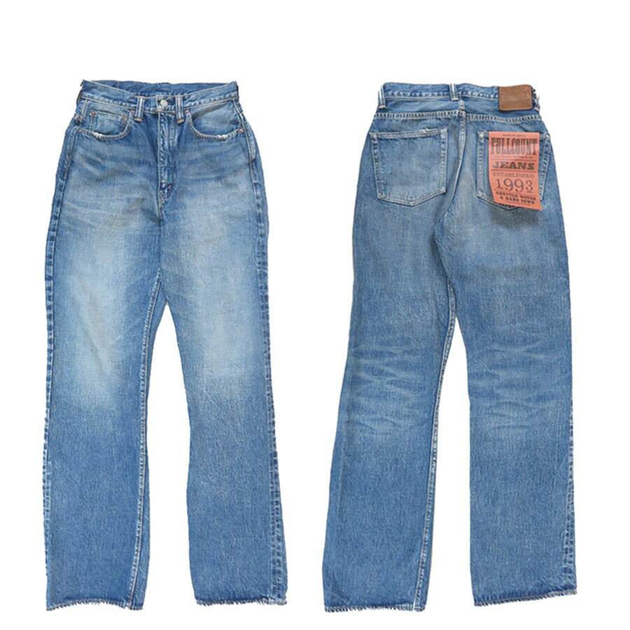 フルカウント FULLCOUNT 13.7oz セルビッジデニム ジンバブエコットン Vintage Finish