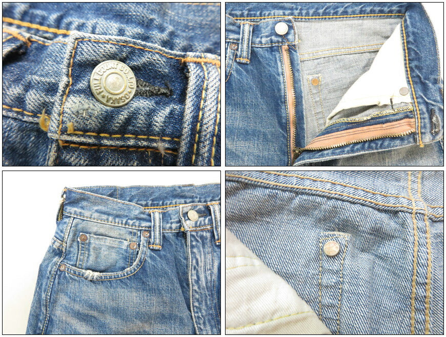 フルカウント FULLCOUNT 13.7oz セルビッジデニム ジンバブエコットン Vintage Finish