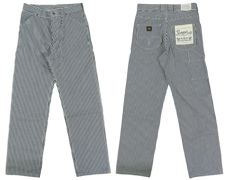 フェローズ Pherrow's ワークパンツ ヒッコリーストライプ 191WP 【2026年春夏新作】