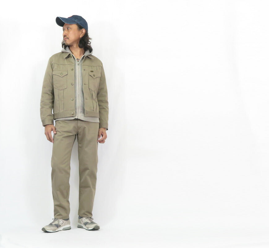 フェローズ Pherrow's コットンサテン ワーク パンツ モカ 25S-428P【 2025年春夏新作】