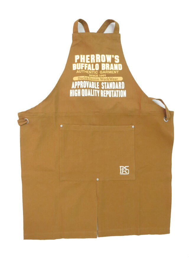 フェローズ Pherrow's エプロン デニム/ダック アウトドア キャンプ DIY ガレージワーク 25s-pde1【2025年春夏新作】