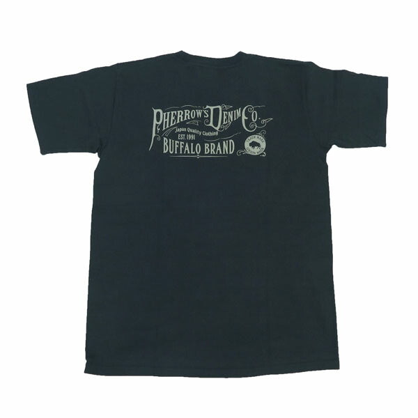 フェローズ PHERROW'S 半袖 プリントTシャツ バックプリント 25S-PPT1【2025年春夏新作】