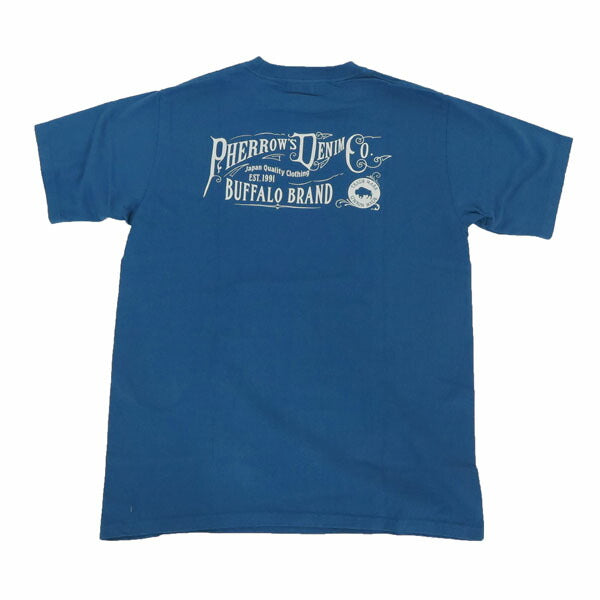 フェローズ PHERROW'S 半袖 プリントTシャツ バックプリント 25S-PPT1【2025年春夏新作】