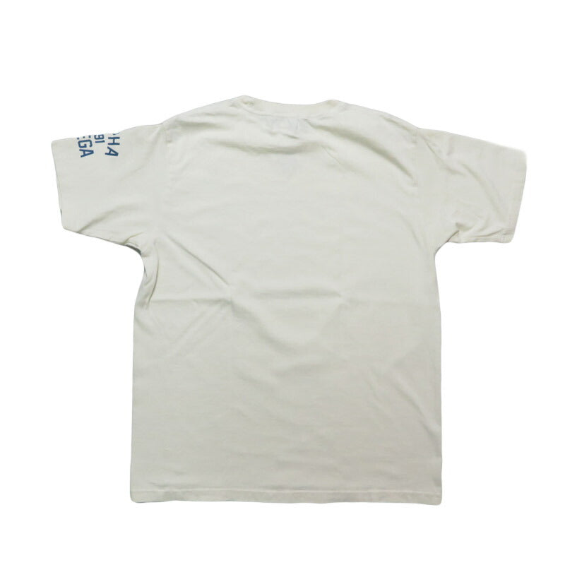 フェローズ PHERROW'S 半袖 プリント Tシャツ「ALPHA PHI OMEGA」25S-PT21【2025年春夏新作】