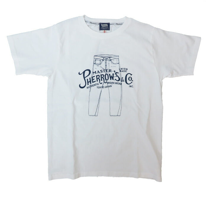 フェローズPHERROW'S半袖Tシャツプリントロゴ「Pherrow's」25S-PT3