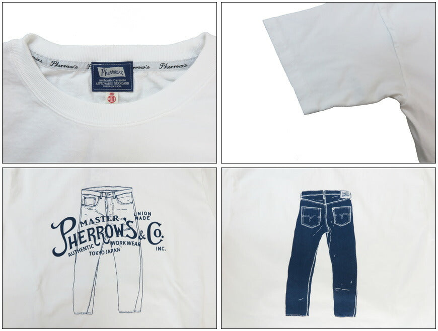フェローズPHERROW'S半袖Tシャツプリントロゴ「Pherrow's」25S-PT3