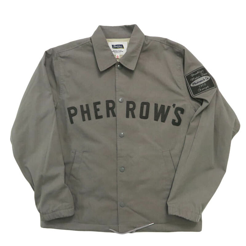 フェローズ PHERROW'S ロクヨンクロス コーチ ジャケット コットン ナイロン 60/40 ウインドブレーカー 26S-PCCJ1 【2026年春夏新作】