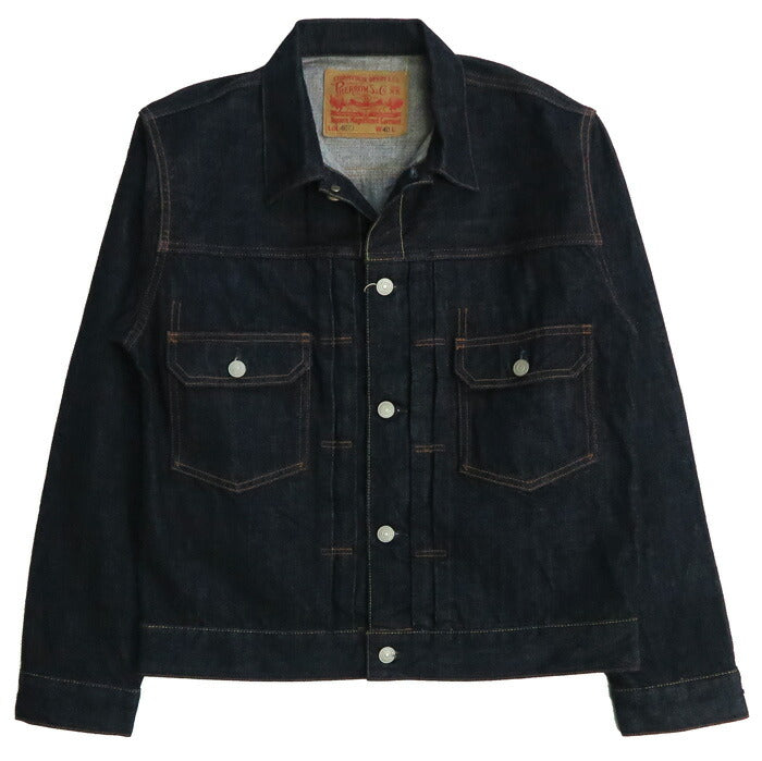 フェローズ Pherrow's 13.5oz デニムジャケット 2nd セカンドタイプ Gジャン スターチドウォッシュ 407J-SW 【2026年春夏新作】