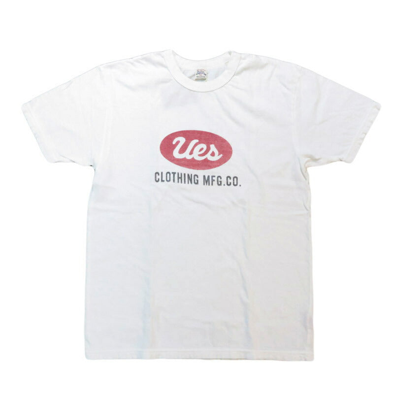 UES ウエス UESロゴ 半袖 Tシャツ バインダーネック 652501【2025年春夏新作】