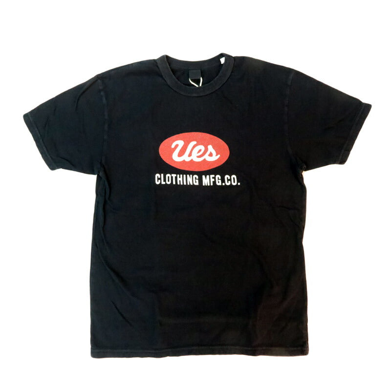 UES ウエス UESロゴ 半袖 Tシャツ バインダーネック 652501【2025年春夏新作】