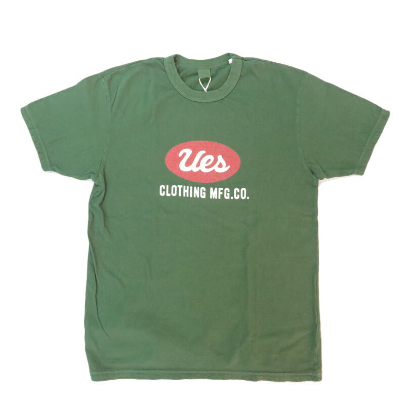UES ウエス UESロゴ 半袖 Tシャツ バインダーネック 652501【2025年春夏新作】