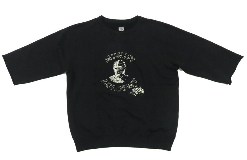 JELADO ジェラード 5分袖 スウェット 6th Man フロッキープリント Mummy Academy AB11208 【2025年春夏新作】