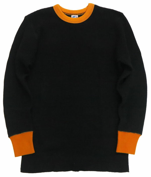 JELADO ジェラード メガ サーマル クルーネック 長袖 Tシャツ 2トーン カットソー AB12226 【2025年秋冬新作】