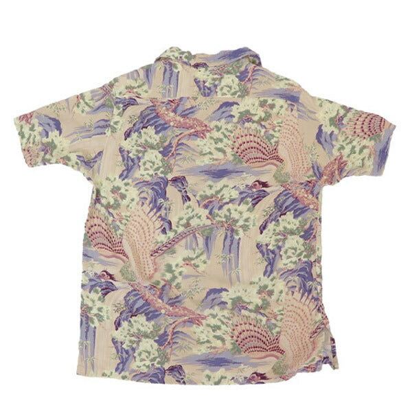 デラックスウェアDELUXEWARE半袖レーヨンアロハシャツハワイアンシャツ「VALLEY」AL-17【2025年春夏新作】