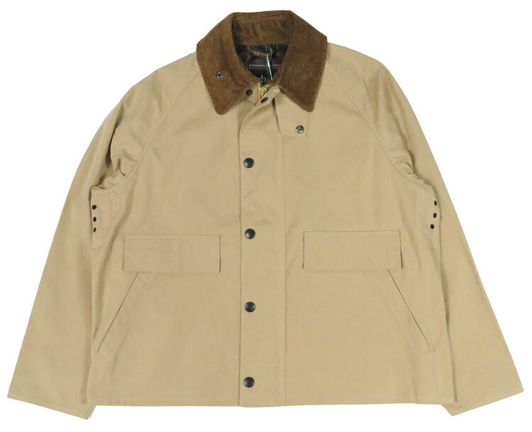 Barbour バブアー BORROWDALE ボロウデイル ピーチスキン ショート ブルゾン ノンワックスコットン ジャケット バーヴァー BBR1473MCA1059 【2025年春夏新作】