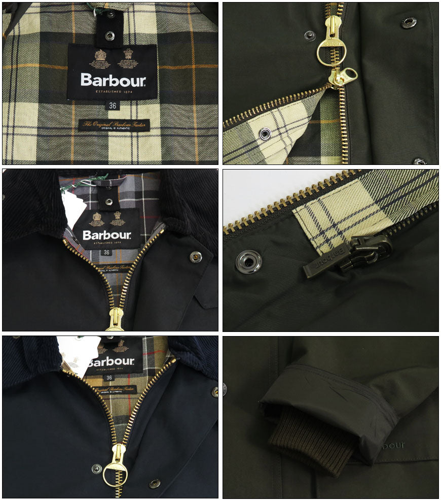 Barbour バブアー TRANSPORT 2レイヤー クラシック ビデイル BEDALE ノンワックスコットン ブルゾン バーヴァー 4955034 242MSP0107 【2024-25年秋冬新作】