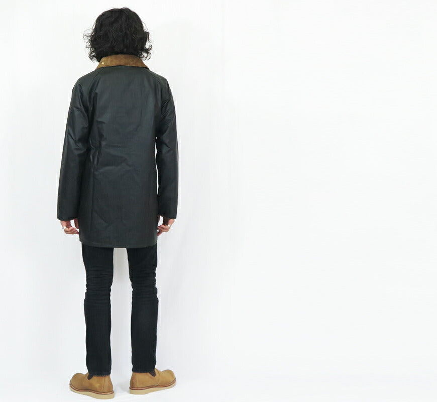 Barbour バブアー GAMEFAIR ゲームフェア 130周年記念モデル ワックスコットン ブルゾン ミドルレングス コート バーヴァー 4955044 242MWX2365 【2024-25年秋冬新作】