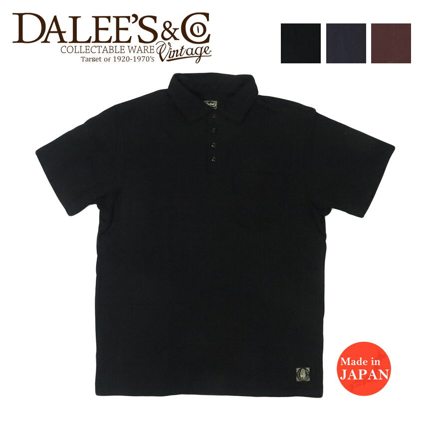DALLES & CO ダリーズ&コー 1930s CLASSIC COLLAR クラシックオープンカラー 半袖 BDT-C40 DELUXEWARE 【2025年春夏新作】