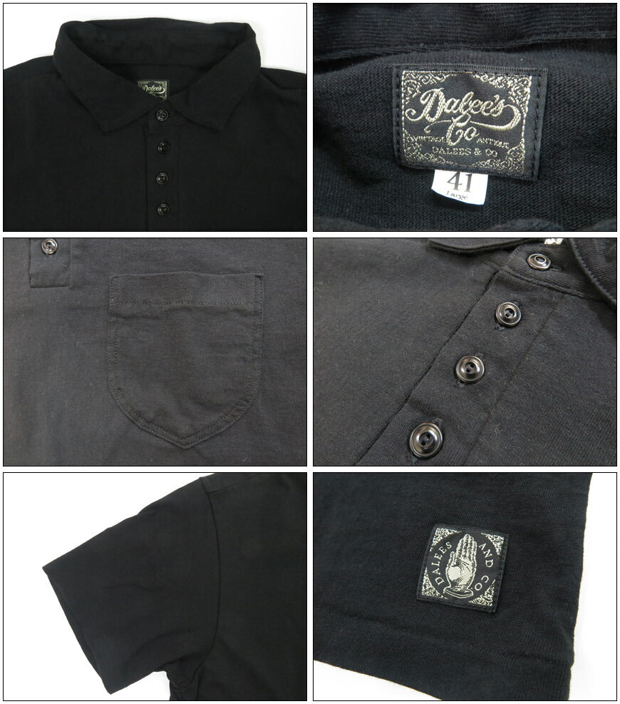 DALLES & CO ダリーズ&コー 1930s CLASSIC COLLAR クラシックオープンカラー 半袖 BDT-C40 DELUXEWARE 【2025年春夏新作】