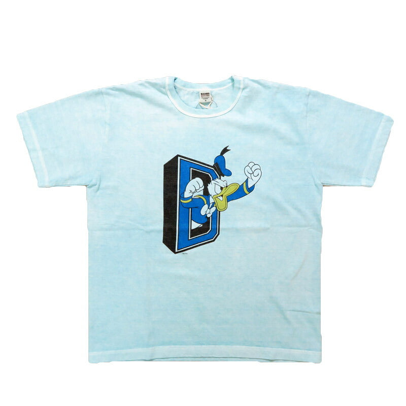 バーンズ BARNS 半袖 チューブ プリント Tシャツ Donald Duck BR-25255 【2025年春夏新作】