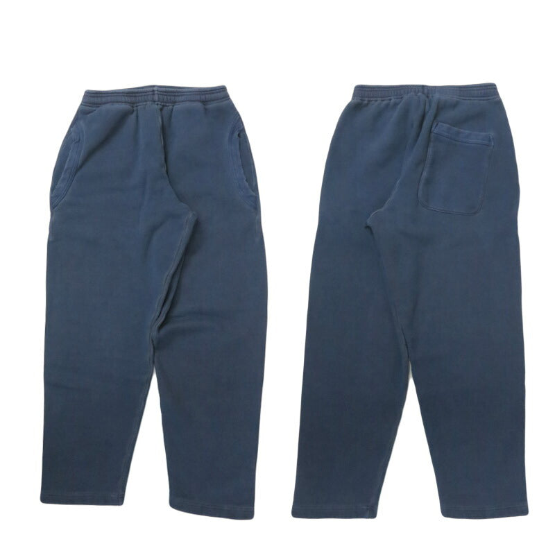 バーンズ BARNS ワイドテーパード スウェット パンツ ピグメント染め BR-3049PG-26