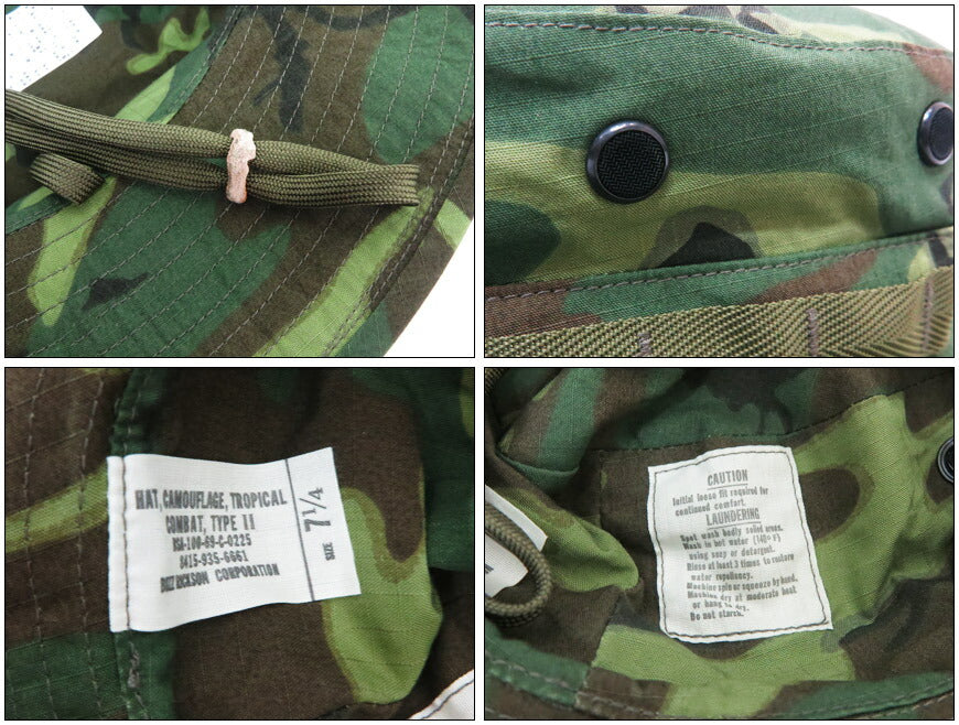 バズリクソンズ Buzz Rickson's ERDL CAMOUFLAGE BONNIE HAT カモフラージュ 迷彩 ブーニー ハット BR02853【2025年春夏新作】