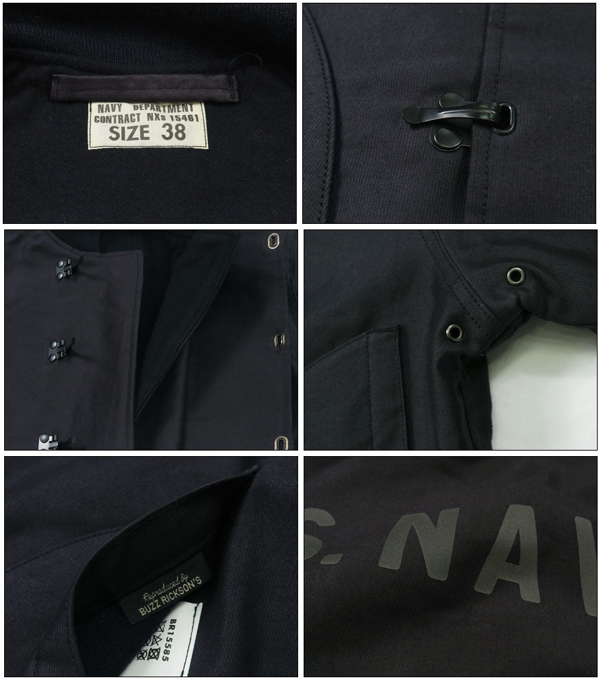 バズリクソンズ Buzz Rickson's フック デッキジャケット CONTRACT NXs 15461 BR15585 【2024-25年秋冬新作】