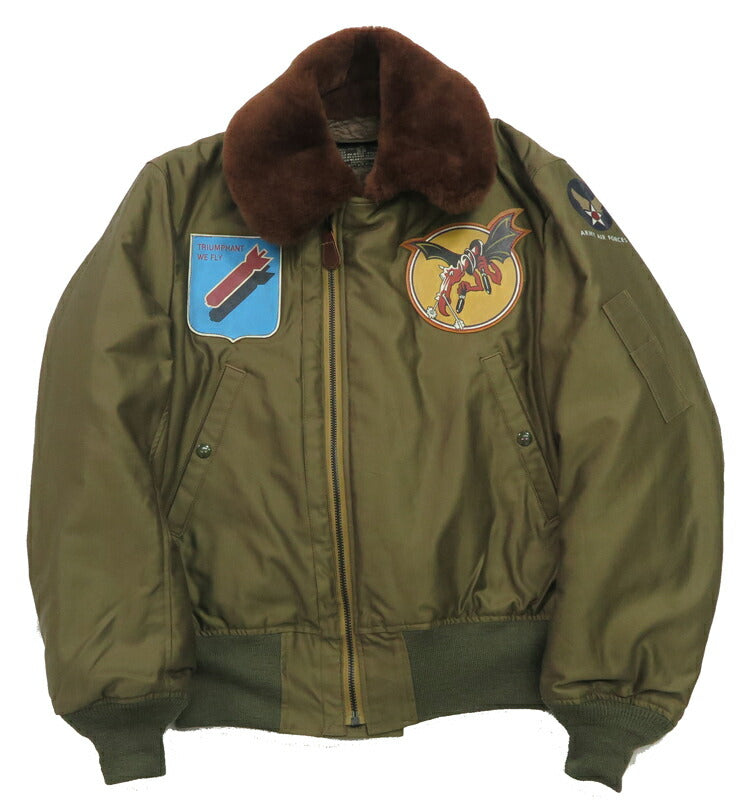 バズリクソンズ Buzz Rickson's フライトジャケット B-15 ROUGHWEAR CLOTHING 534th BOMB.SQ.381st BOMB.GP. BR15598 【2024-25年秋冬新作】