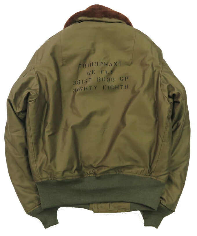 バズリクソンズ Buzz Rickson's フライトジャケット B-15 ROUGHWEAR CLOTHING 534th BOMB.SQ.381st BOMB.GP. BR15598 【2024-25年秋冬新作】