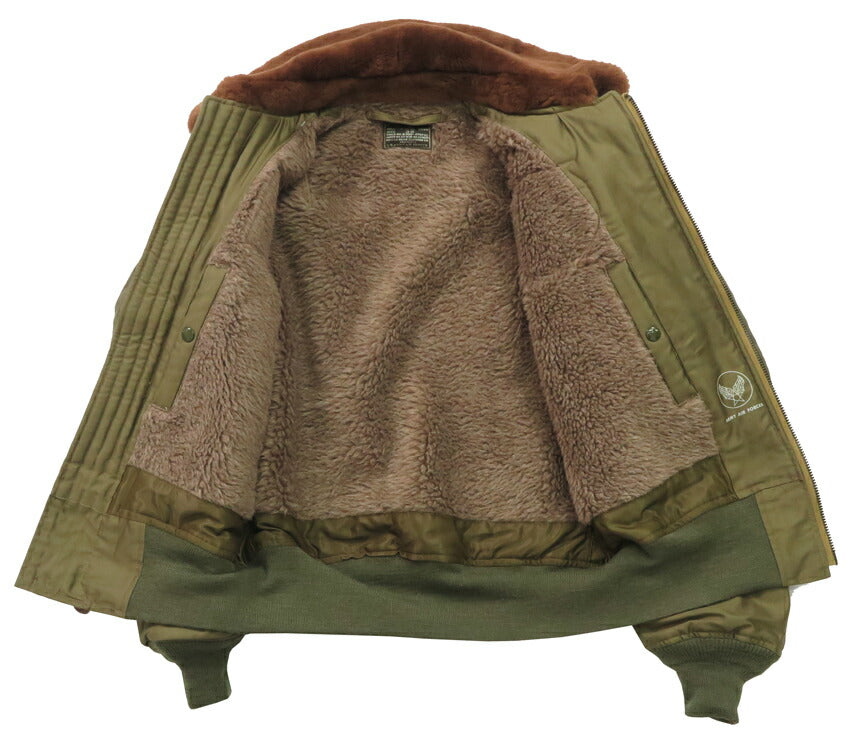 バズリクソンズ Buzz Rickson's フライトジャケット B-15 ROUGHWEAR CLOTHING 534th BOMB.SQ.381st BOMB.GP. BR15598 【2024-25年秋冬新作】