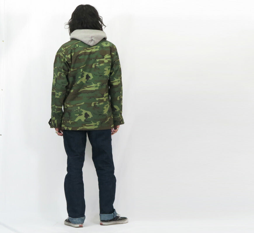 バズリクソンズ Buzz Rickson's コットンポプリン WIND RESISTANT カモフラージュ ジャケット CLASS 2 ミリタリー BR15691 【2025年春夏新作】