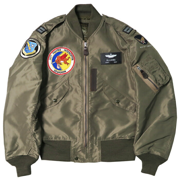 バズリクソンズ Buzz Rickson's Type L-2 “REED PRODUCTS, INC.” 325th FIGHTER INTERCEPTOR SQ. フライト ジャケット ミリタリー BR15709 【2024-25年秋冬新作】