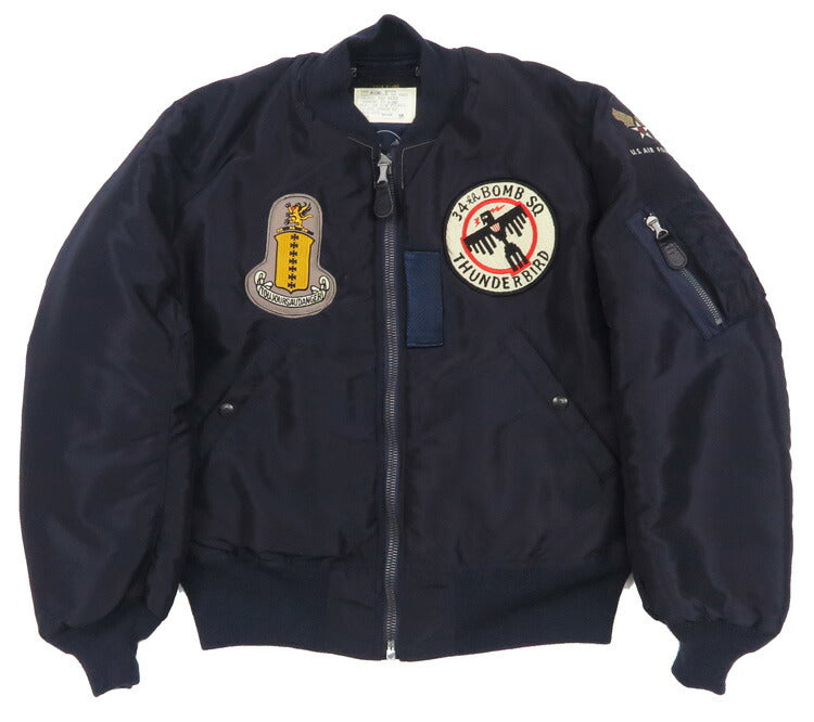 バズリクソンズ Buzz Rickson's Type B-15C (MOD.) 34th BOMB.SQ.THUNDERBIRDS フライト ジャケット ミリタリー BR15744 【2025年秋冬新作】