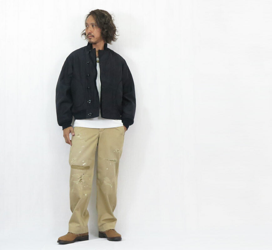 バズリクソンズ Buzz Rickson's フック デッキジャケット Type DECK HOOK “RAYON COTTON VERSION NAVY DEPARTMENT” BR15762 【2025年秋冬新作】