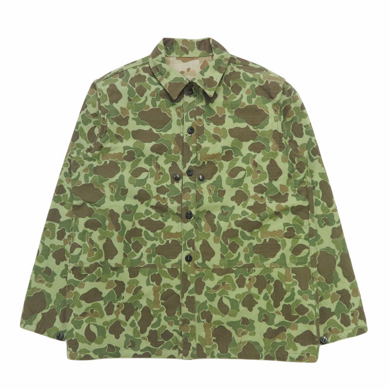 バズリクソンズ Buzz Rickson's USMC P-44 FROGSKINCAMO JKT ユーティリティジャケット フロッグスキンカモ柄 ヘリンボーン BR15884 【2026年春夏新作】