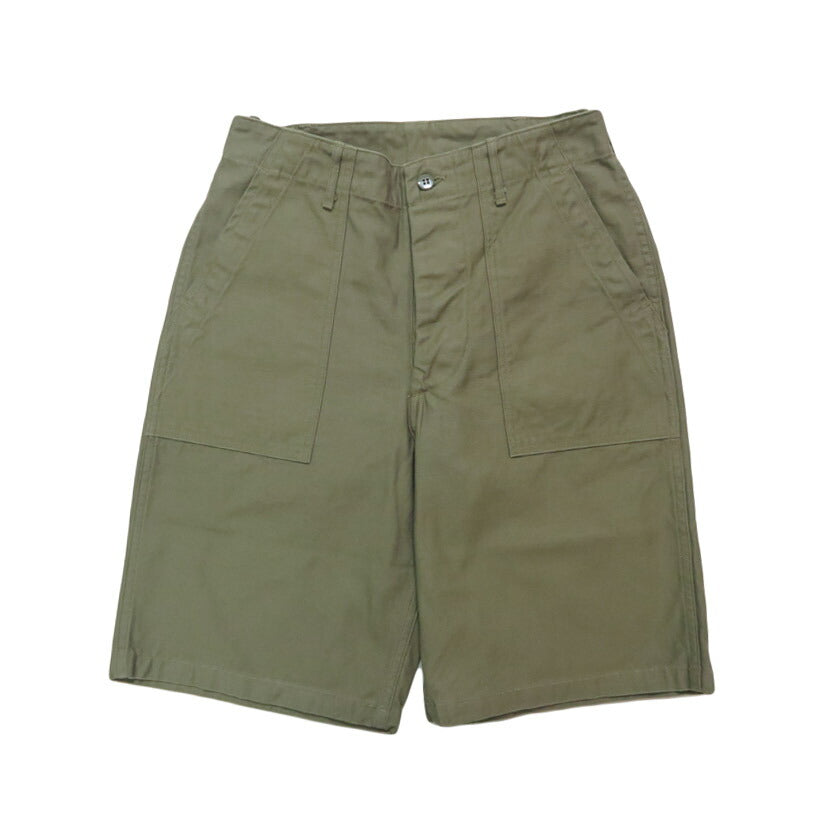 バズリクソンズ BUZZ RICKSON'S QM SHADE 107 TYPE 1 コットンサテン ショートパンツ OLIVE GREEN ショーツ BR51735 【2025年春夏新作】