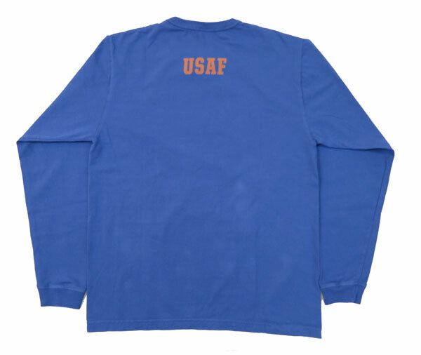 バズリクソンズ BUZZ RICKSON'S 長袖 Tシャツ プリント "EDWARDS" MADE IN USA BR69508 【2024-25年秋冬新作】
