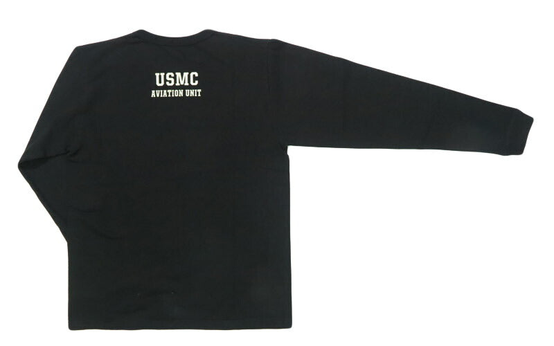 バズリクソンズ BUZZ RICKSON'S 長袖 Tシャツ プリント "VMF-241 SONS OF SATAN" MADE IN USA BR69627【2025年秋冬新作】