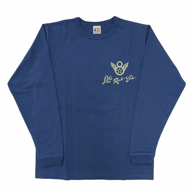 バズリクソンズ BUZZ RICKSON'S 長袖 Tシャツ プリント "381st BOMB.GROUP" MADE IN USA BR69699