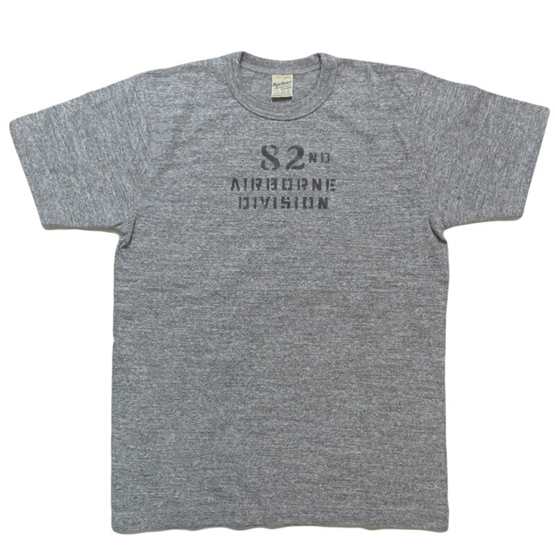 バズリクソンズ BUZZ RICKSON'S スラブヤーン 半袖 Tシャツ プリント"82nd AIRBORNE DIV." BR79564【2025年春夏新作】