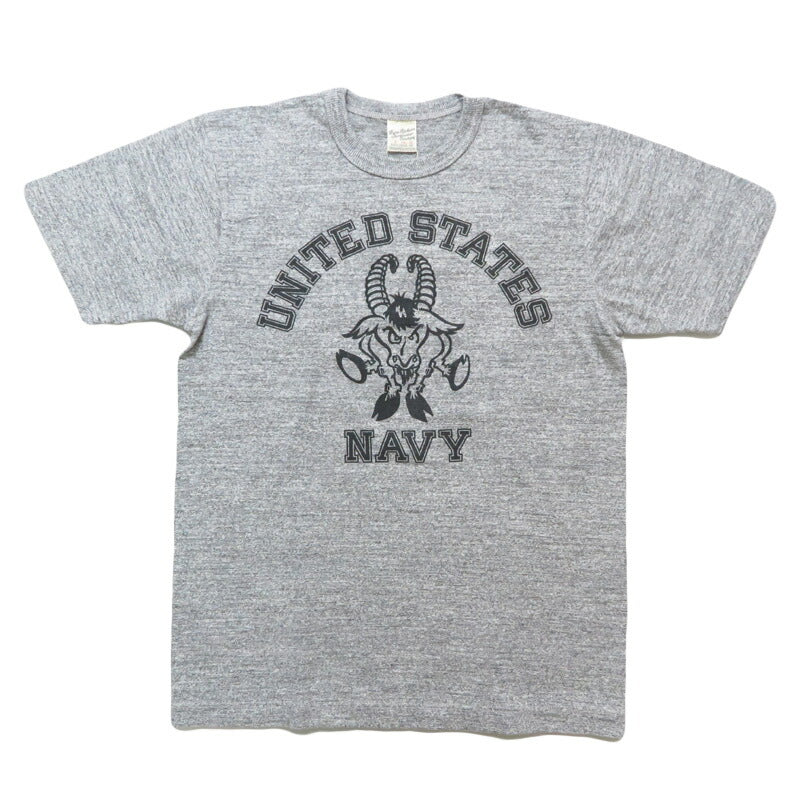 バズリクソンズ BUZZ RICKSON'S スラブヤーン 半袖 Tシャツ プリント "UNITED STATES NAVY" BR79566【2025年春夏新作】