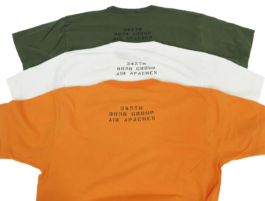 バズリクソンズ BUZZ RICKSON'S 半袖 Tシャツ プリント FIFTH AIR FORCE GOVERNMENT ISSUE T-SHIRT BR79574【2025年春夏新作】