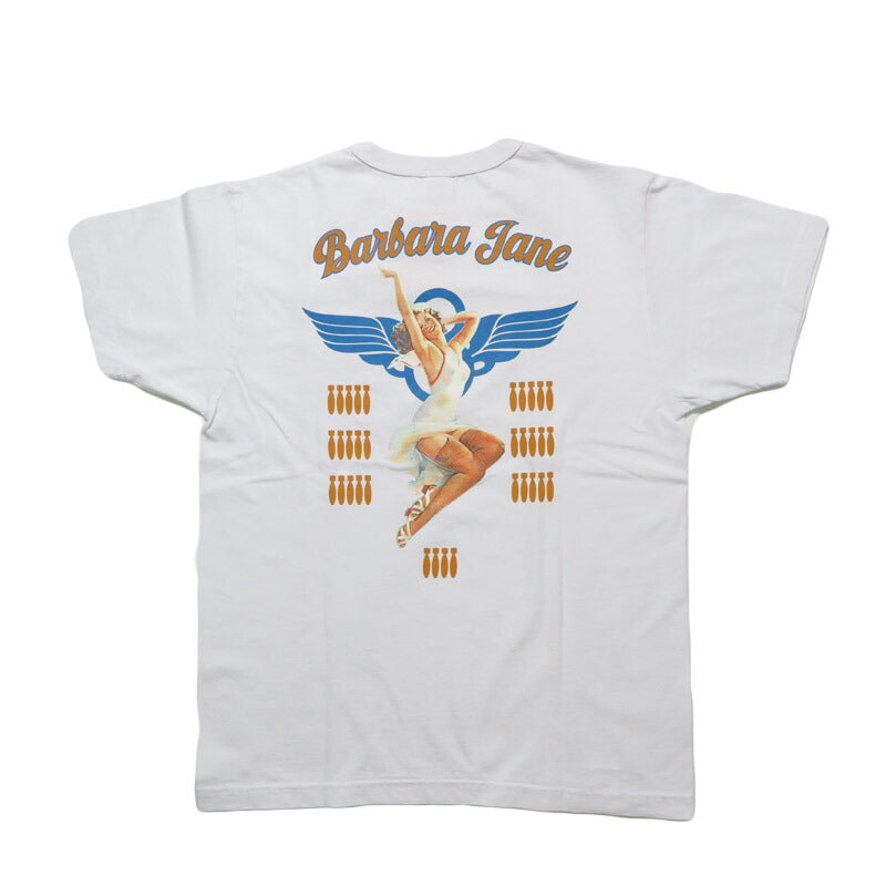バズリクソンズ BUZZ RICKSON'S 半袖 Tシャツ アメリカ製 " BARBARA JANE" BR79625【2025年春夏新作】