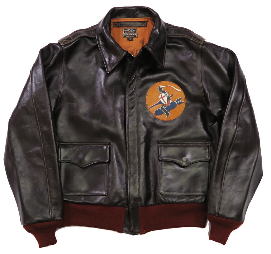 バズリクソンズ Buzz Rickson's A-2 フライトジャケット ON THE MAKE CONTRACT No.W535 ac-21996 BUZZ RICKSON CLO.CO. BR8054 【2024-25年秋冬新作】