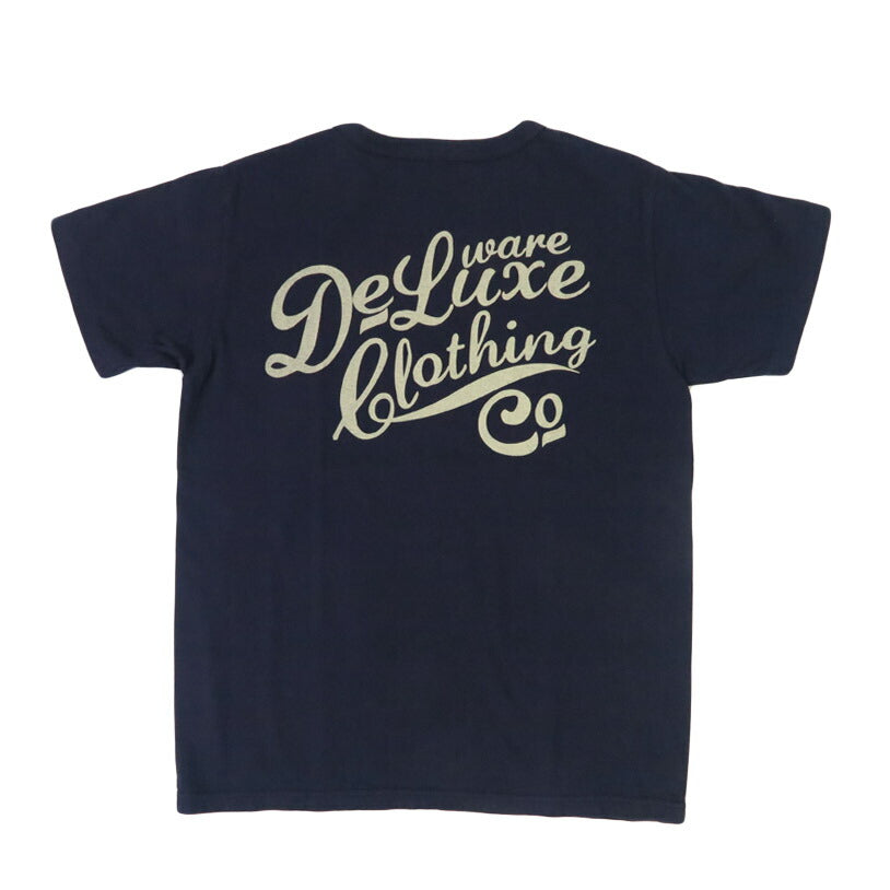 デラックスウェア DELUXEWARE 半袖 ロゴ クルーネック Tシャツ MT(BRGM)シリーズ 吊り編み ユニオンスペシャル BRGM-00B13【2025年春夏新作】