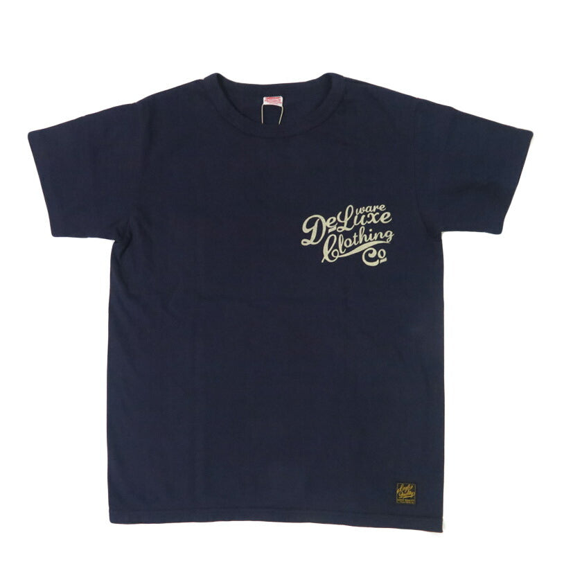 デラックスウェア DELUXEWARE 半袖 ロゴ クルーネック Tシャツ MT(BRGM)シリーズ 吊り編み ユニオンスペシャル BRGM-00B13【2025年春夏新作】