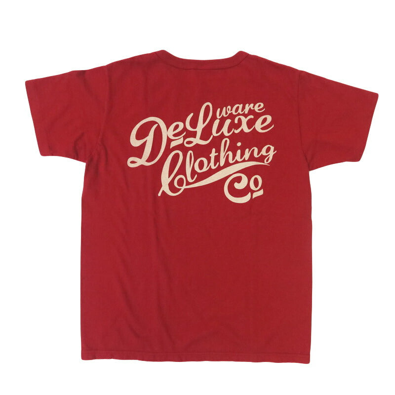 デラックスウェア DELUXEWARE 半袖 ロゴ クルーネック Tシャツ MT(BRGM)シリーズ 吊り編み ユニオンスペシャル BRGM-00B13【2025年春夏新作】