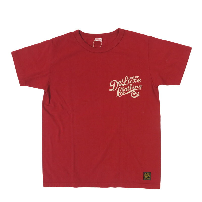 デラックスウェア DELUXEWARE 半袖 ロゴ クルーネック Tシャツ MT(BRGM)シリーズ 吊り編み ユニオンスペシャル BRGM-00B13【2025年春夏新作】