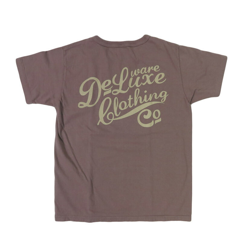 デラックスウェア DELUXEWARE 半袖 ロゴ クルーネック Tシャツ MT(BRGM)シリーズ 吊り編み ユニオンスペシャル BRGM-00B13【2025年春夏新作】