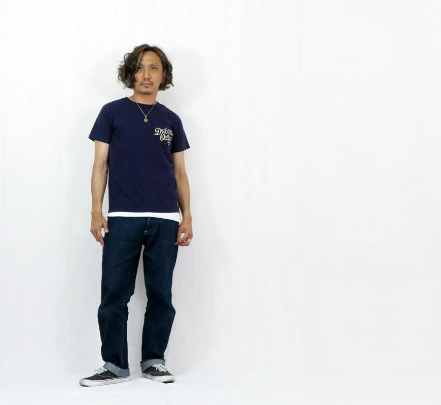 デラックスウェア DELUXEWARE 半袖 ロゴ クルーネック Tシャツ MT(BRGM)シリーズ 吊り編み ユニオンスペシャル BRGM-00B13【2025年春夏新作】